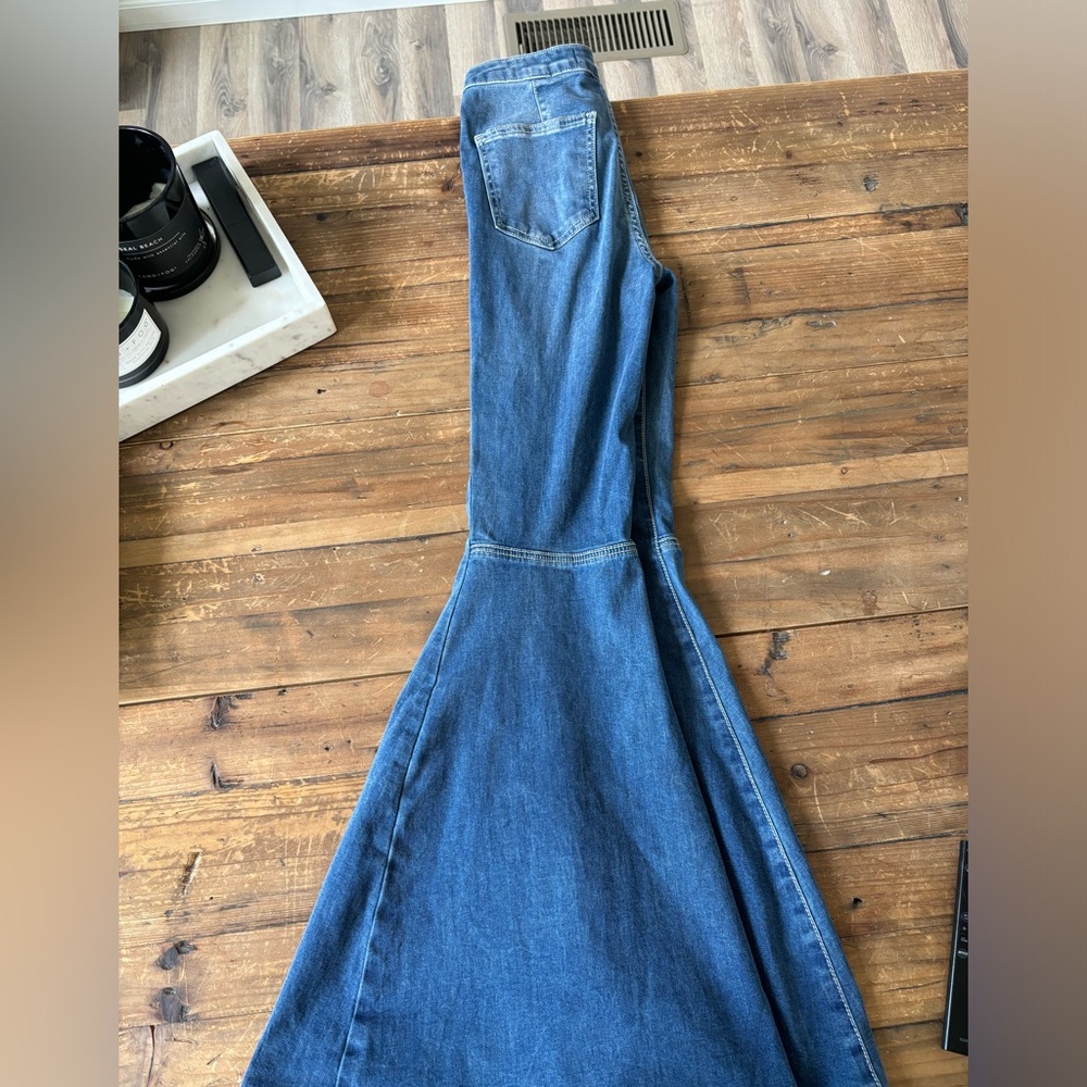 Free people flare denim